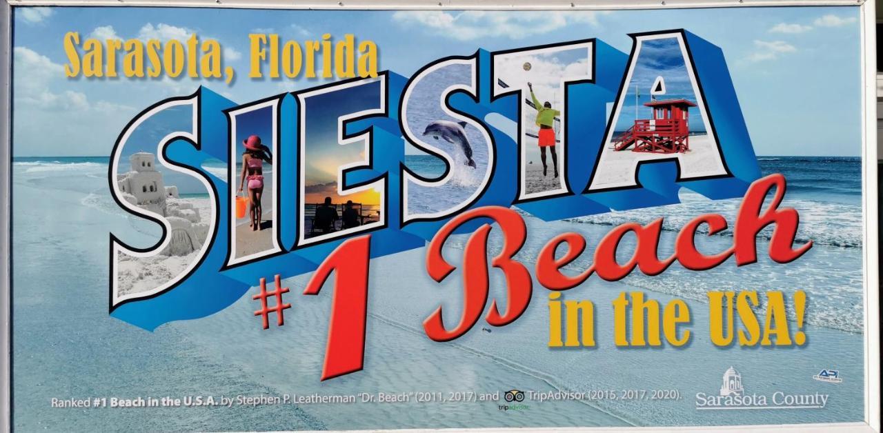 Luxury 3Bd House, Siesta Key Beach Sarasota megye Kültér fotó